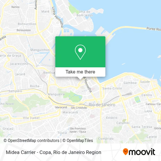 Midea Carrier - Copa map