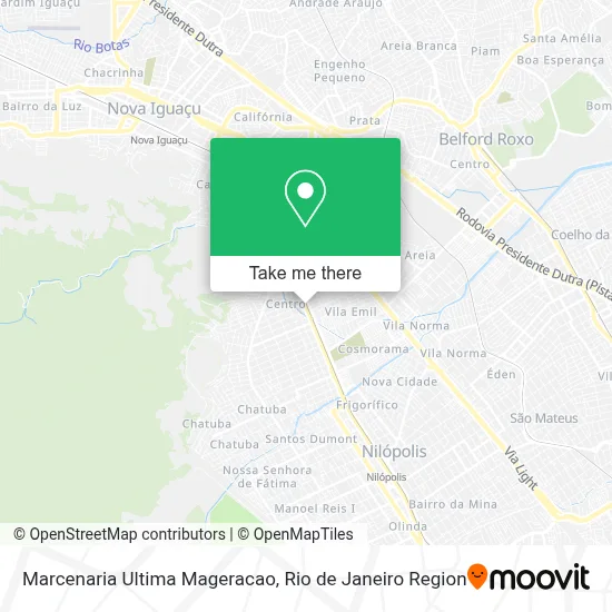 Marcenaria Ultima Mageracao map