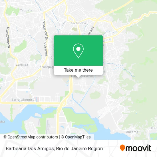 Barbearia Dos Amigos map