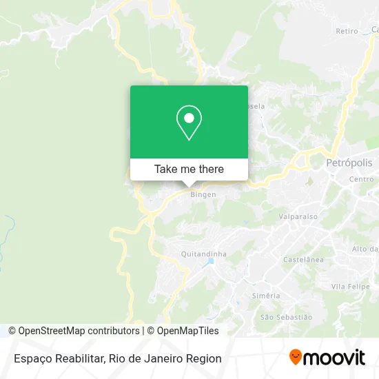 Espaço Reabilitar map