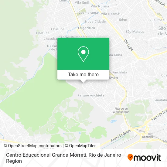 Centro Educacional Granda Morreti map