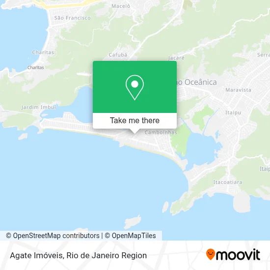 Agate Imóveis map