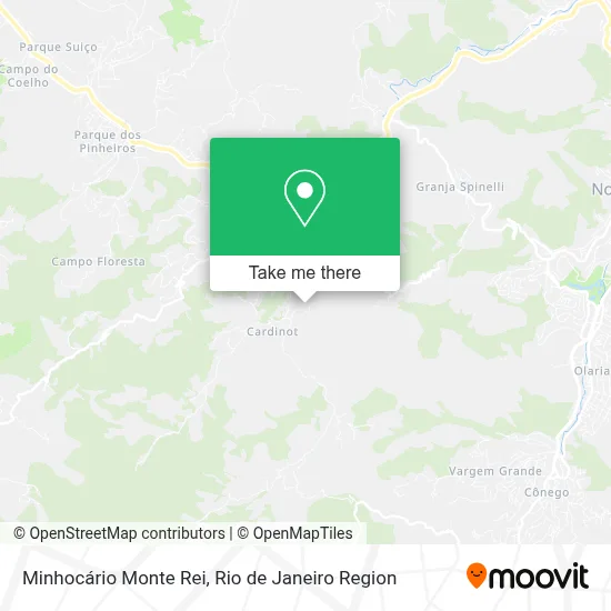 Minhocário Monte Rei map