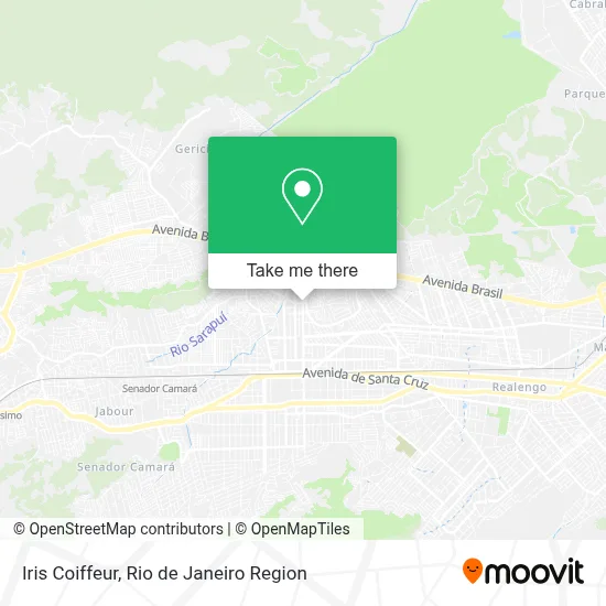 Iris Coiffeur map