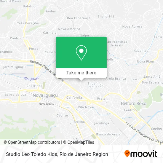 Studio Leo Toledo Kids map