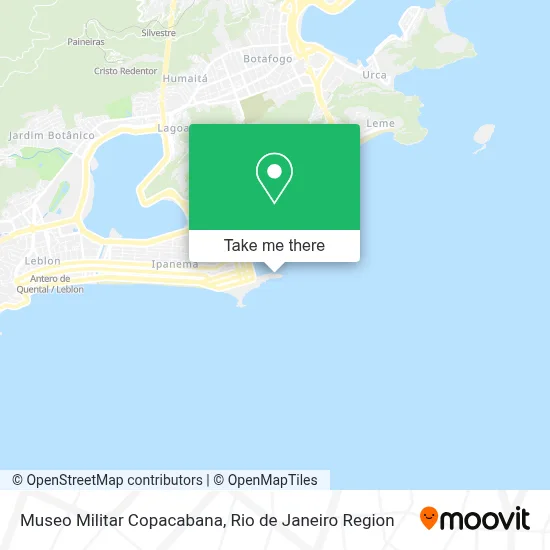 Museo Militar Copacabana map