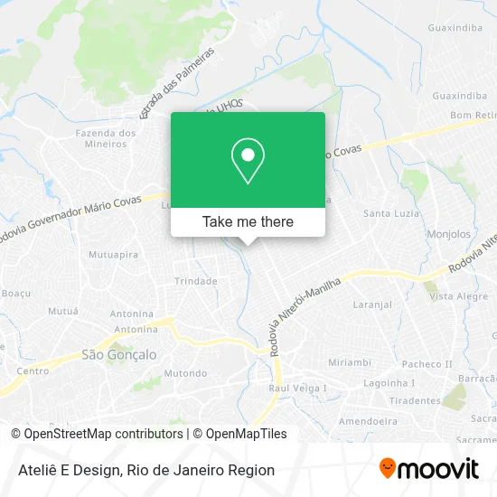 Ateliê E Design map
