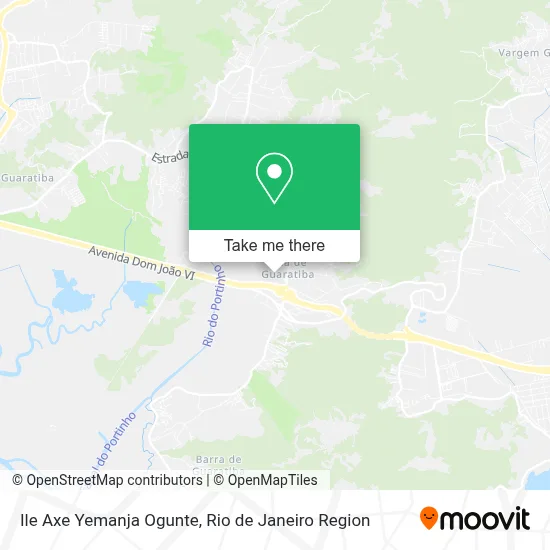 Ile Axe Yemanja Ogunte map