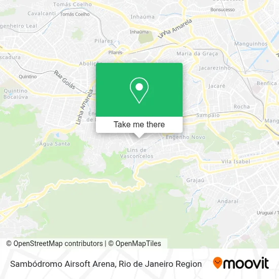 Sambódromo Airsoft Arena map