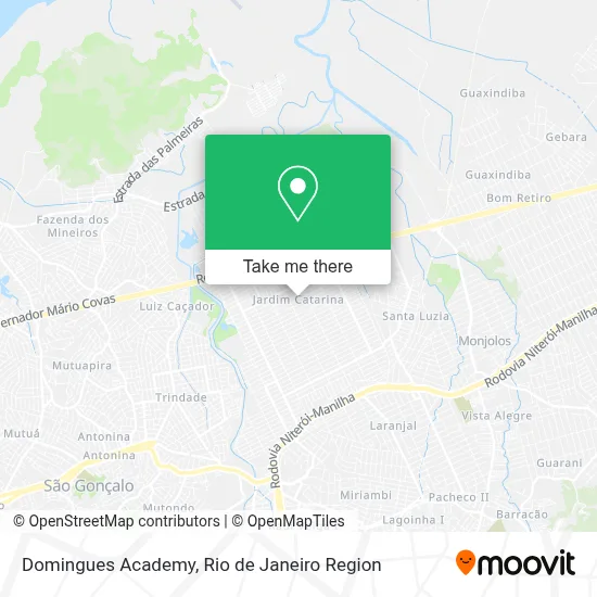 Domingues Academy map