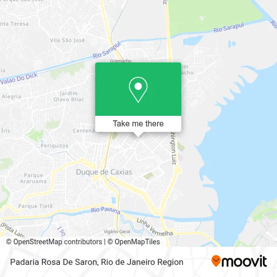 Padaria Rosa De Saron map