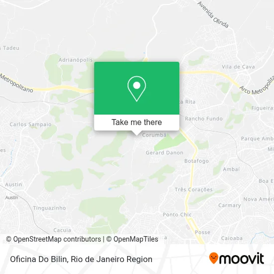 Oficina Do Bilin map