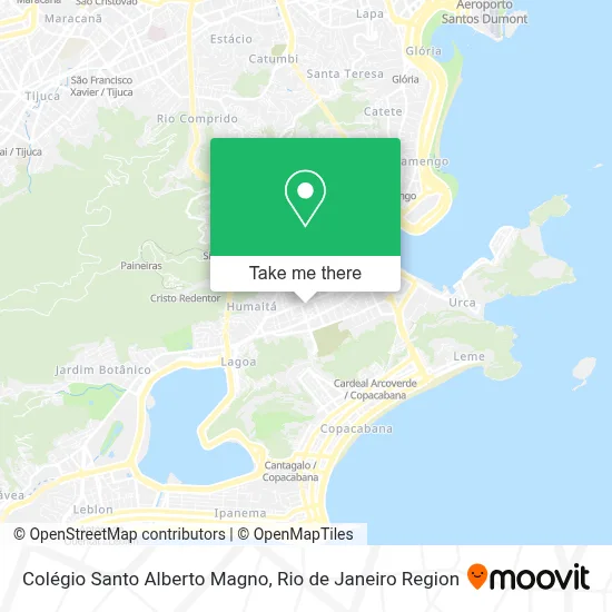 Colégio Santo Alberto Magno map