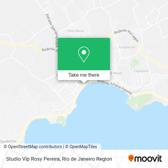 Studio Vip Rosy Pereira map