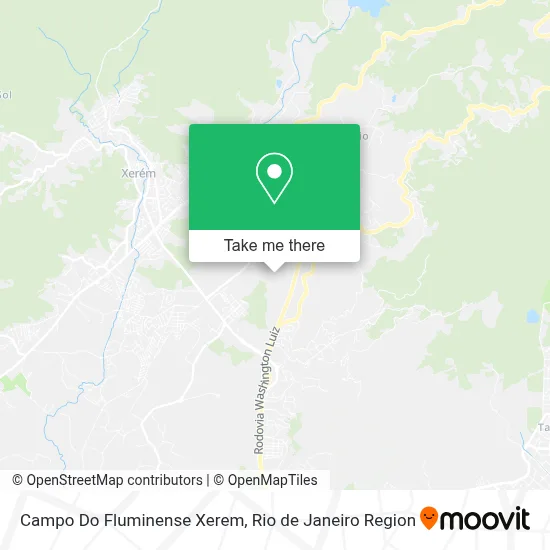 Campo Do Fluminense Xerem map