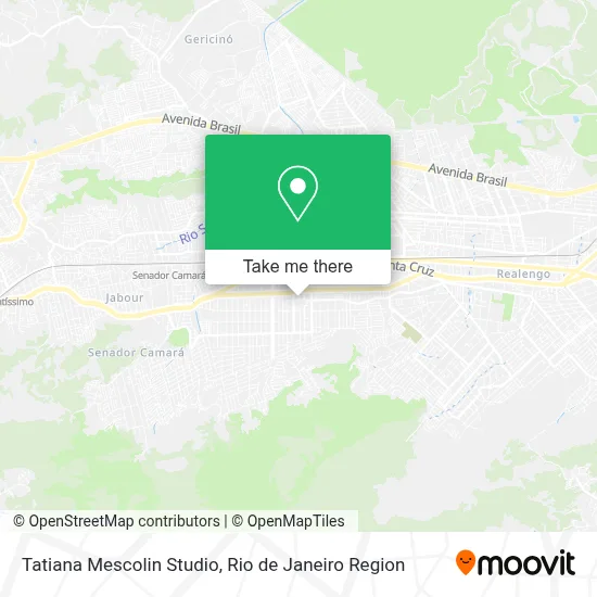 Tatiana Mescolin Studio map