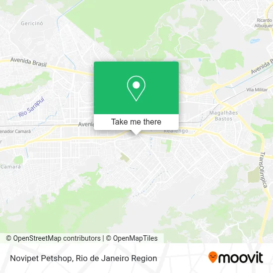 Novipet Petshop map