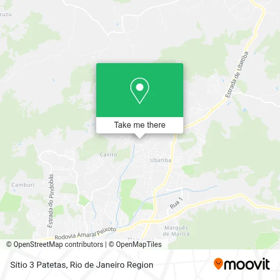 Sítio 3 Patetas map