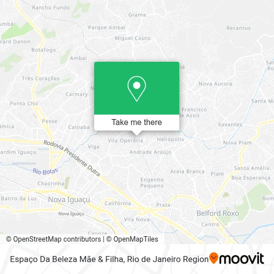 Espaço Da Beleza Mãe & Filha map