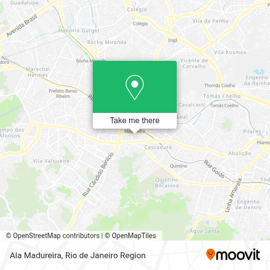 Ala Madureira map