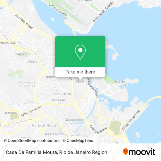 Casa Da Familia Moura map