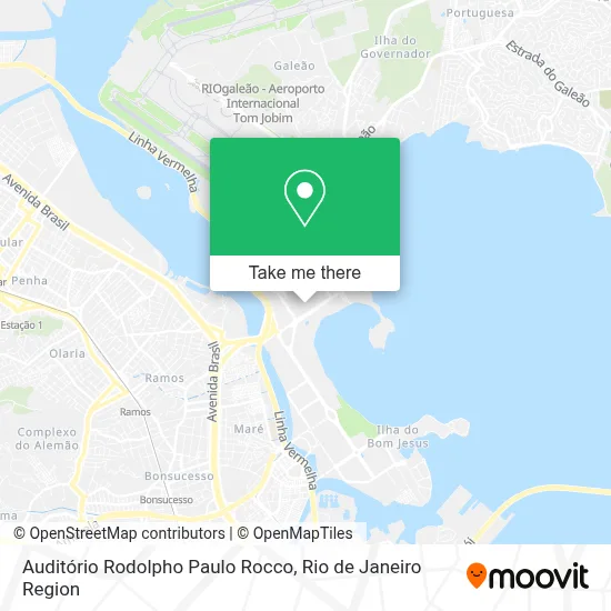 Auditório Rodolpho Paulo Rocco map
