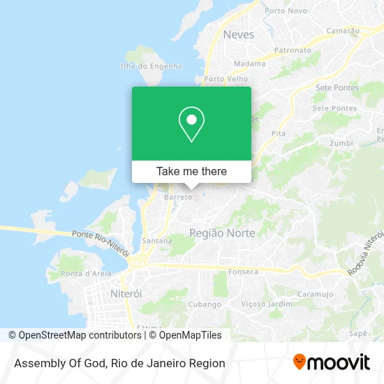 Assembly Of God map