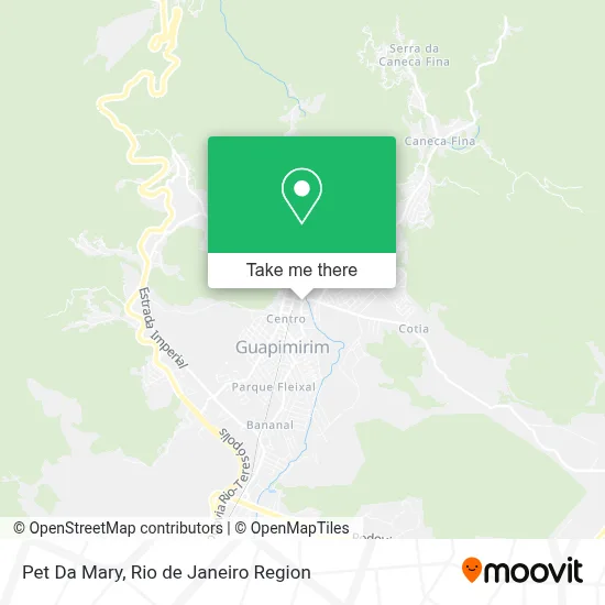 Pet Da Mary map