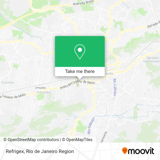 Refrigex map