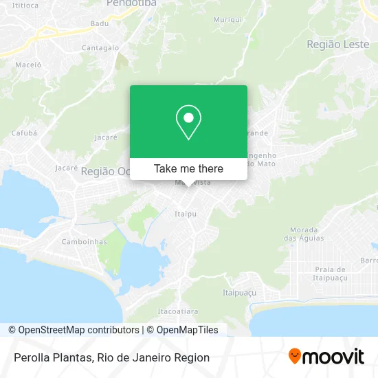Perolla Plantas map