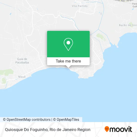 Quiosque Do Foguinho map