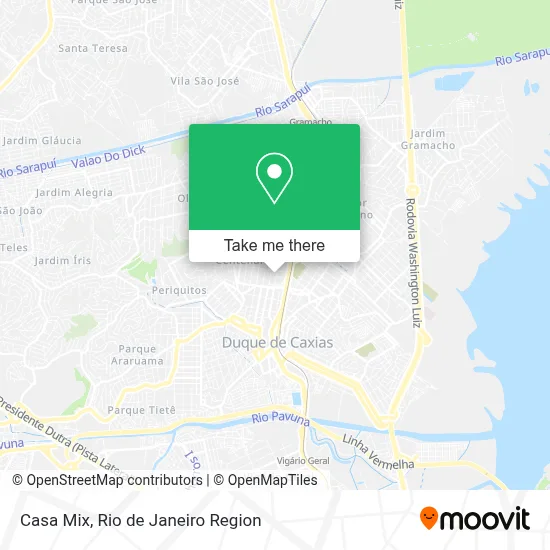 Casa Mix map