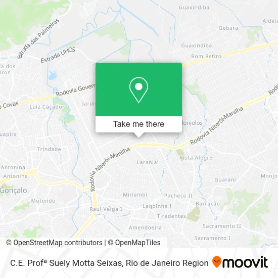 C.E. Profª Suely Motta Seixas map