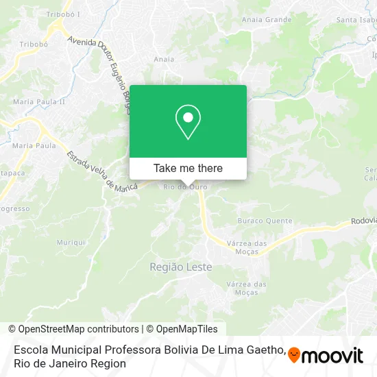 Escola Municipal Professora Bolivia De Lima Gaetho map