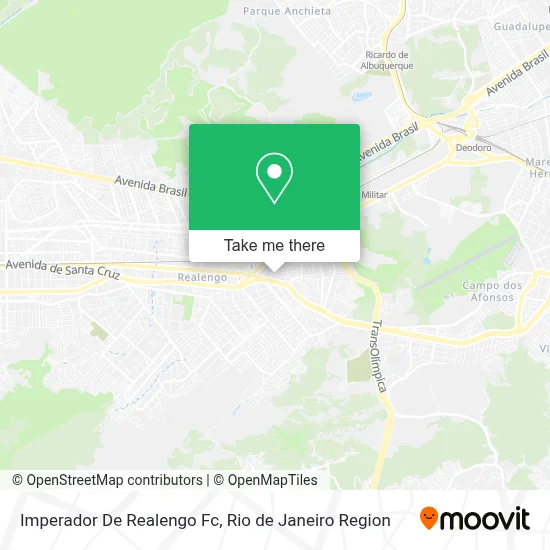 Imperador De Realengo Fc map