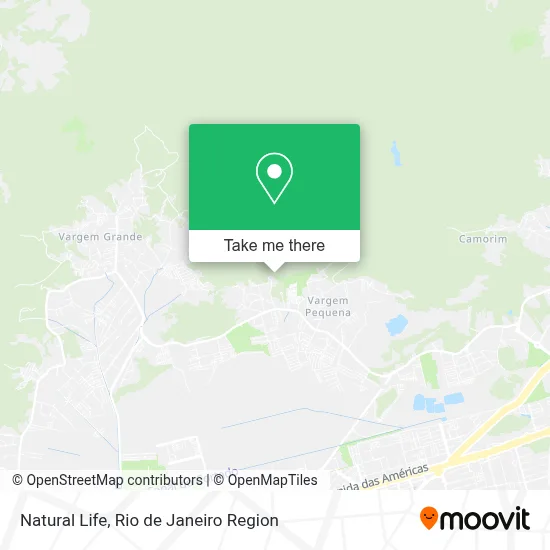 Natural Life map