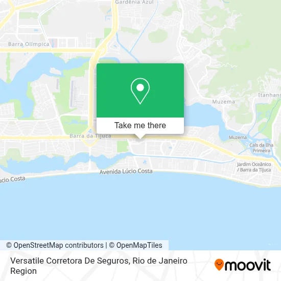 Versatile Corretora De Seguros map
