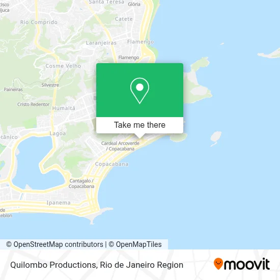Quilombo Productions map