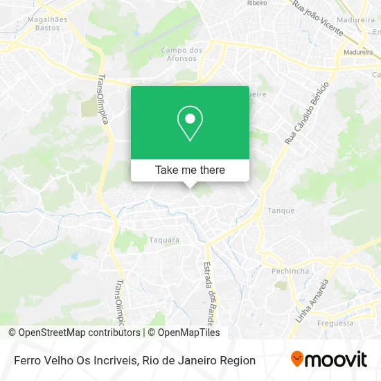 Ferro Velho Os Incriveis map