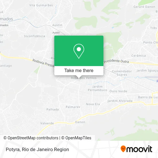 Potyra map