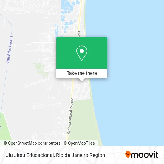 Jiu Jitsu Educacional map