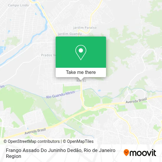 Frango Assado Do Juninho Dedão map