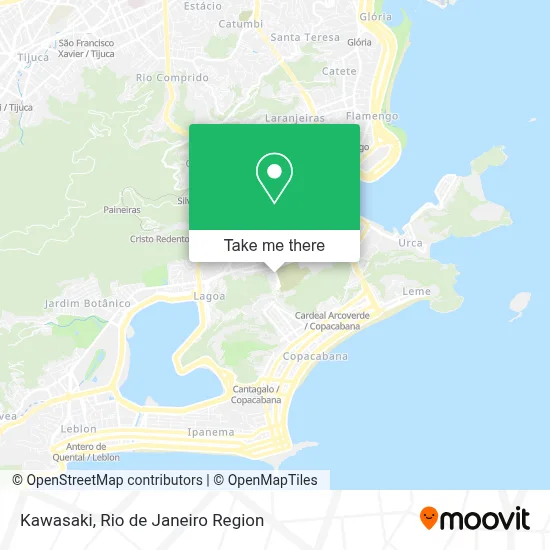 Kawasaki map