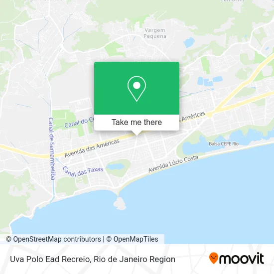 Uva Polo Ead Recreio map