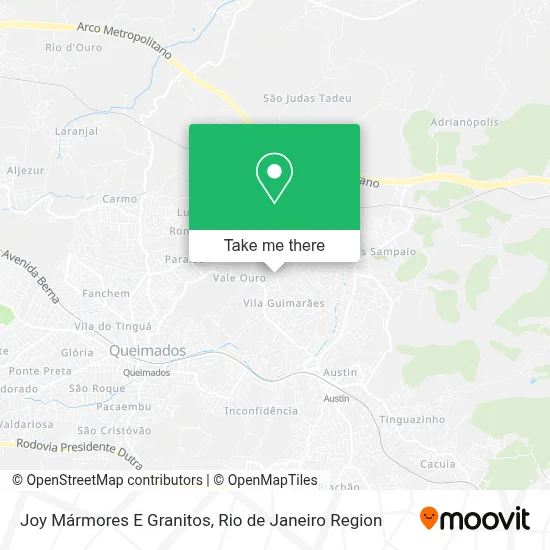 Joy Mármores E Granitos map