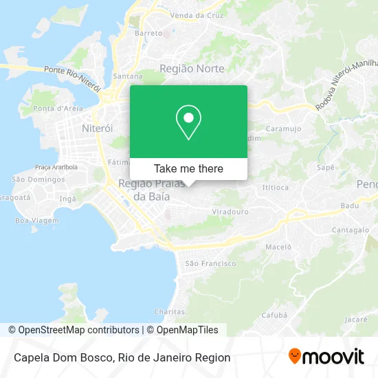 Capela Dom Bosco map