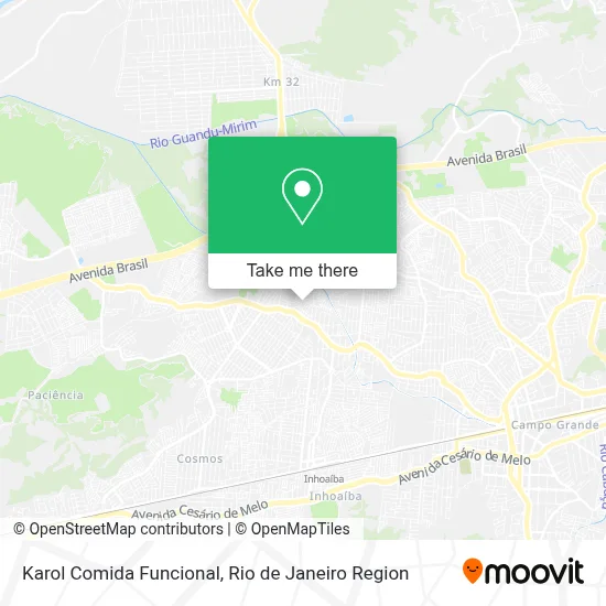 Karol Comida Funcional map