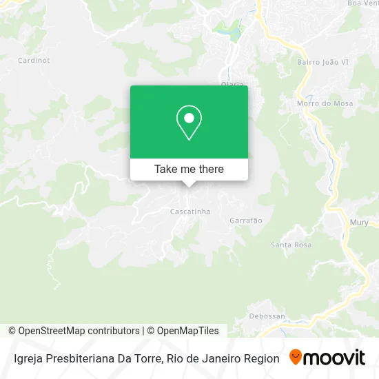 Igreja Presbiteriana Da Torre map