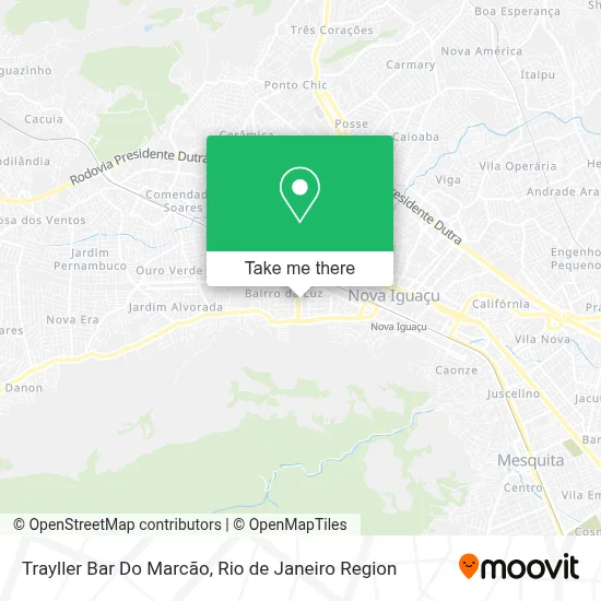Trayller Bar Do Marcão map