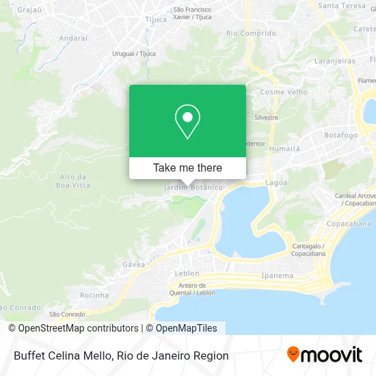 Buffet Celina Mello map
